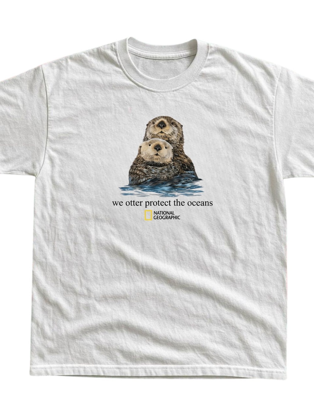 Gildan National Geographic Otter Conservation Shirt